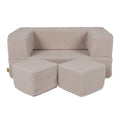 Bearly Cube Sofa - Light Grey