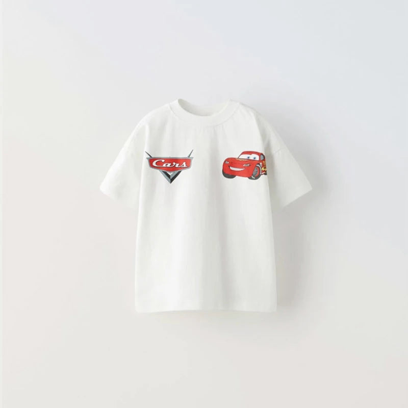 Boys Cartoon Car T-Shirt