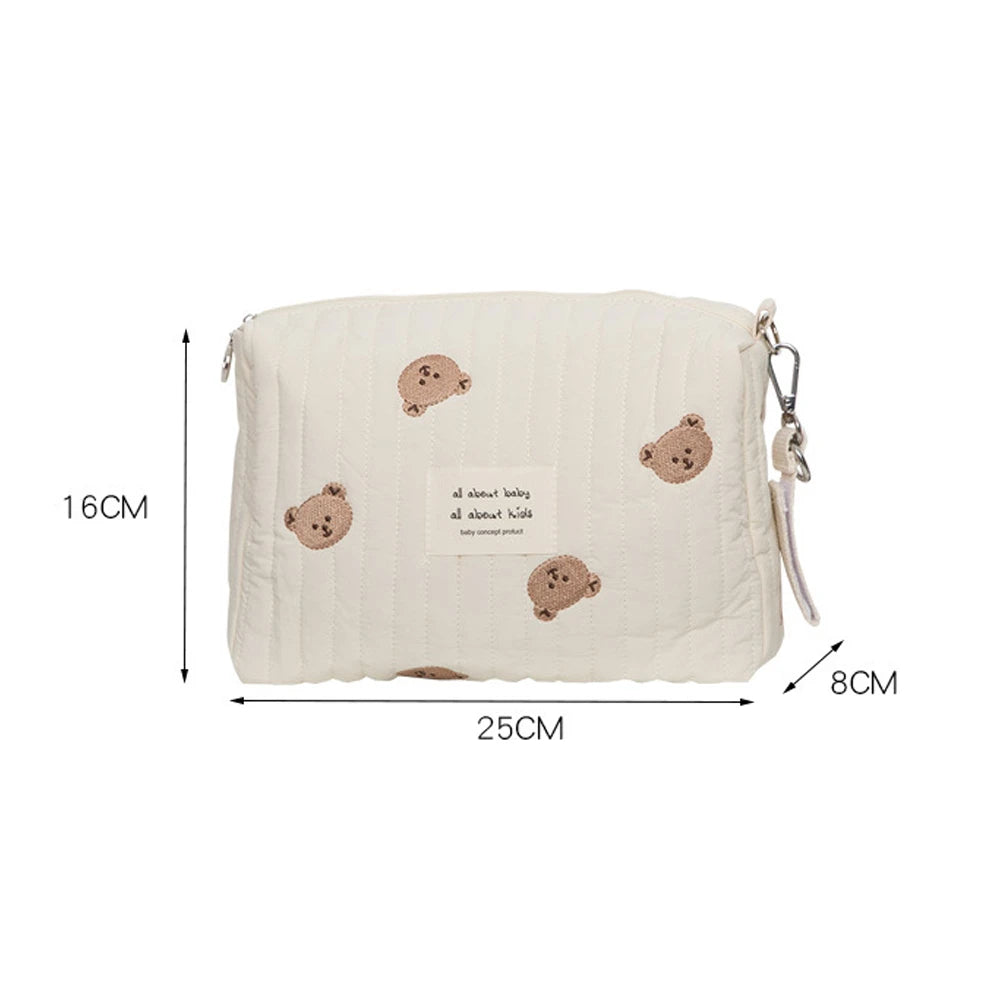 Baby Diaper Bag with Zipper for Stroller