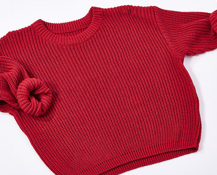 Kids Knit Pullover