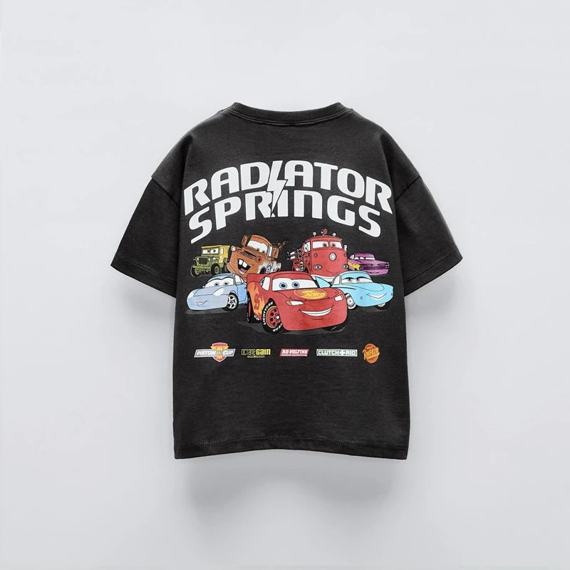 Boys Cartoon Car T-Shirt