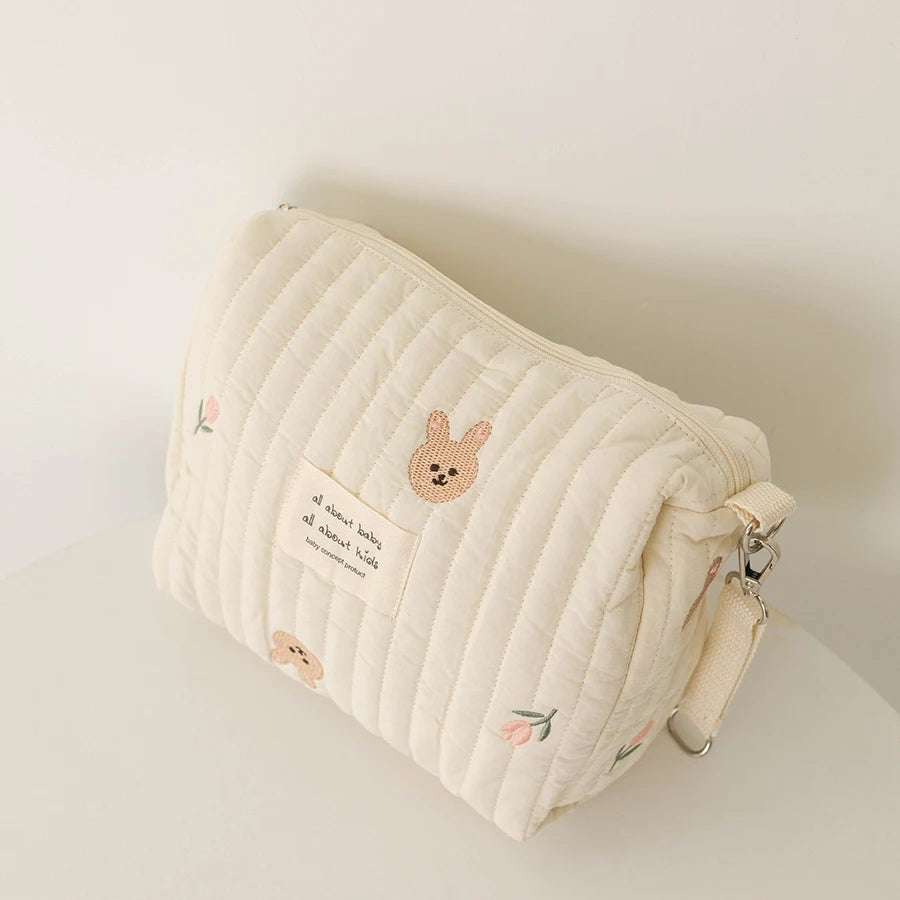 Baby Diaper Bag with Zipper for Stroller