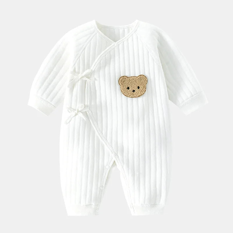 Cotton Long Sleeve Baby Romper