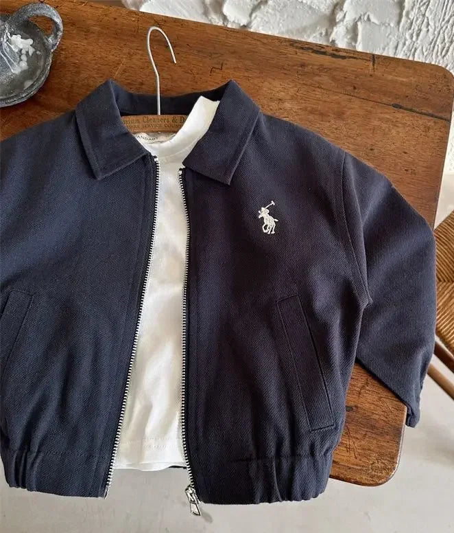Kids Flip Collar Jacket