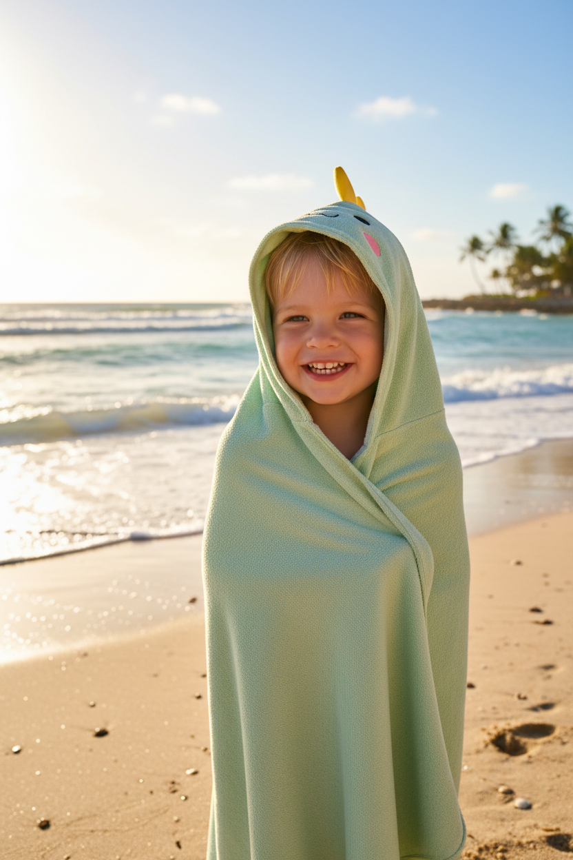 Soft Baby Hooded Bath Towel