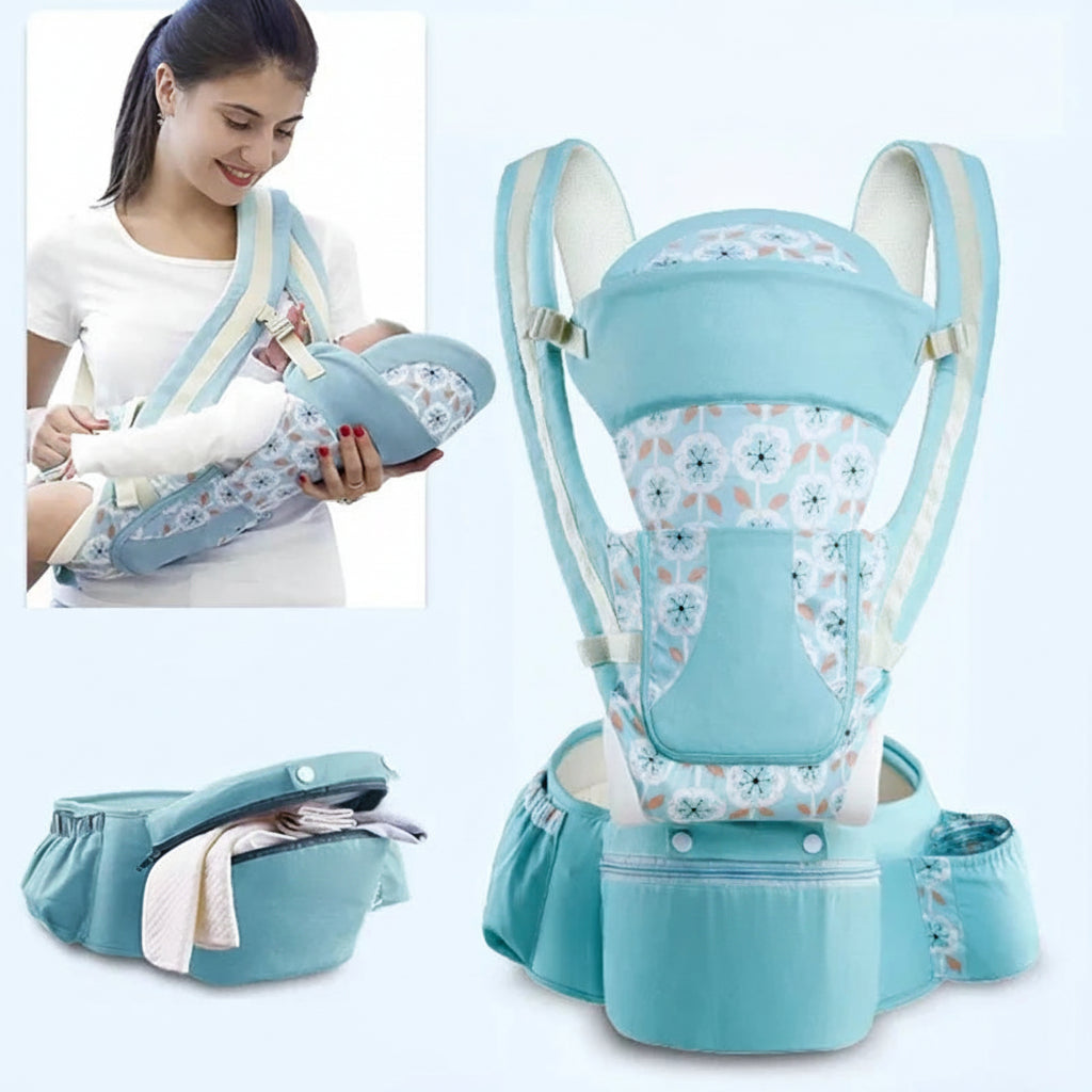 Ergonomic Baby Carrier with Hip Seat