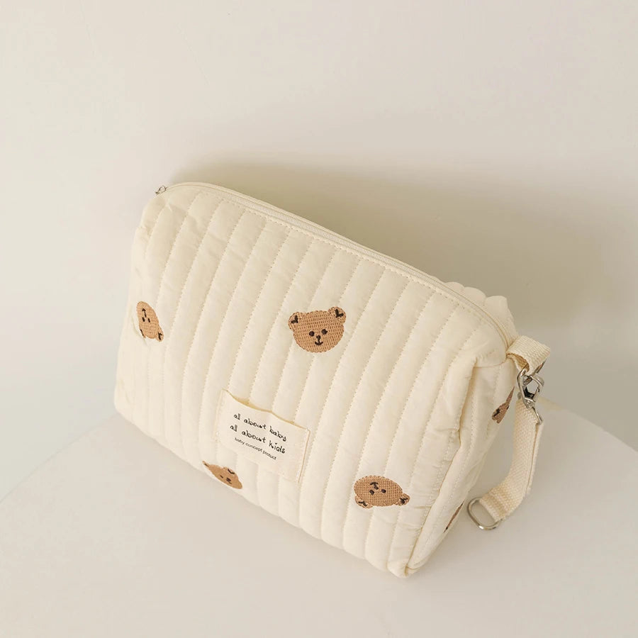 Baby Diaper Bag with Zipper for Stroller