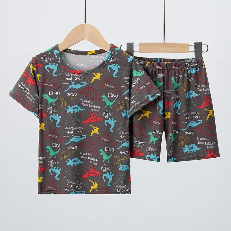 Kids Short Sleeve T-Shirt & Shorts Set