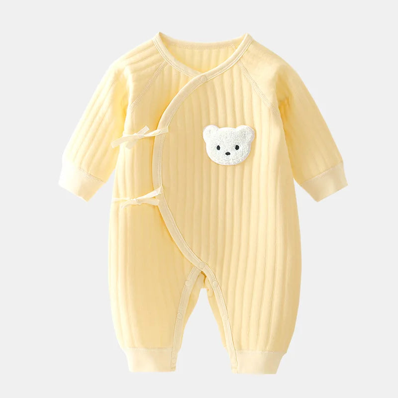 Cotton Long Sleeve Baby Romper