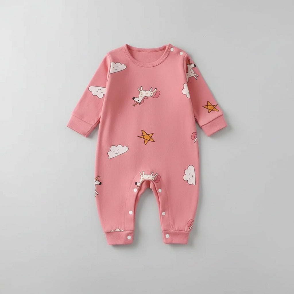 Baby Unisex Long Sleeve Romper