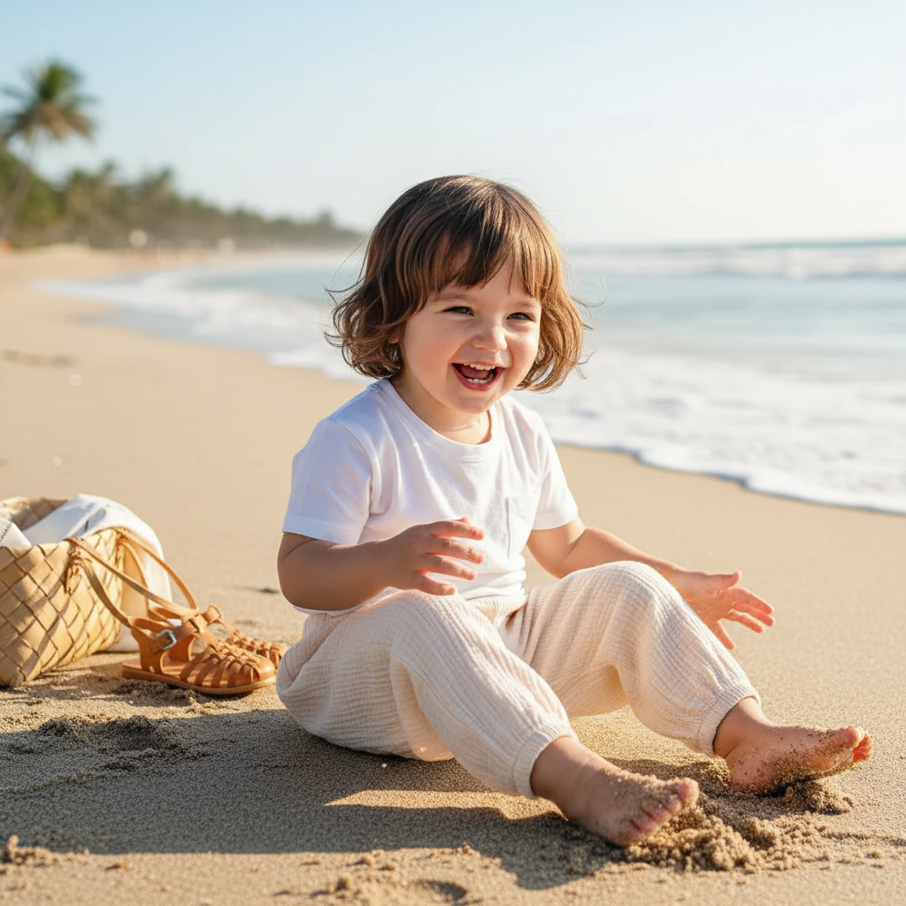 Kids Loose Casual Pants