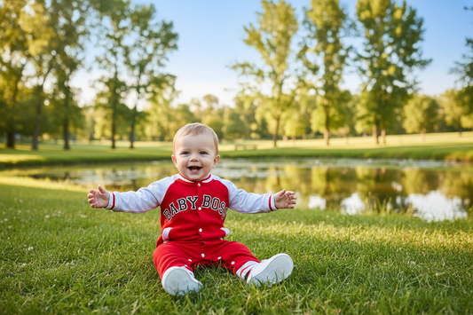 Baby Boy Long Sleeve Jumpsuit
