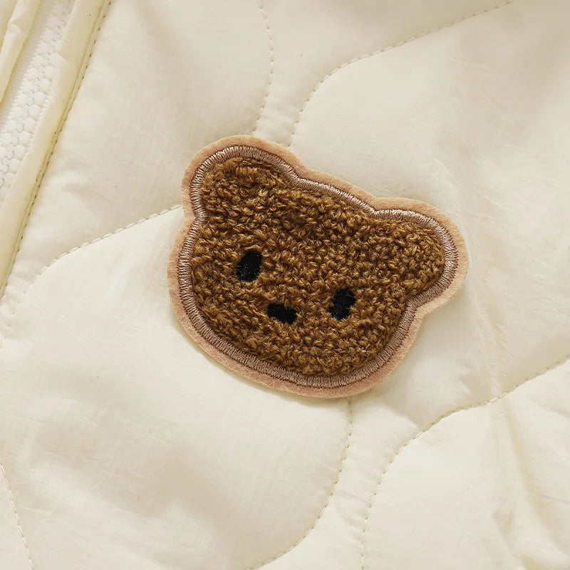Baby Hooded Bear Jumpsuit