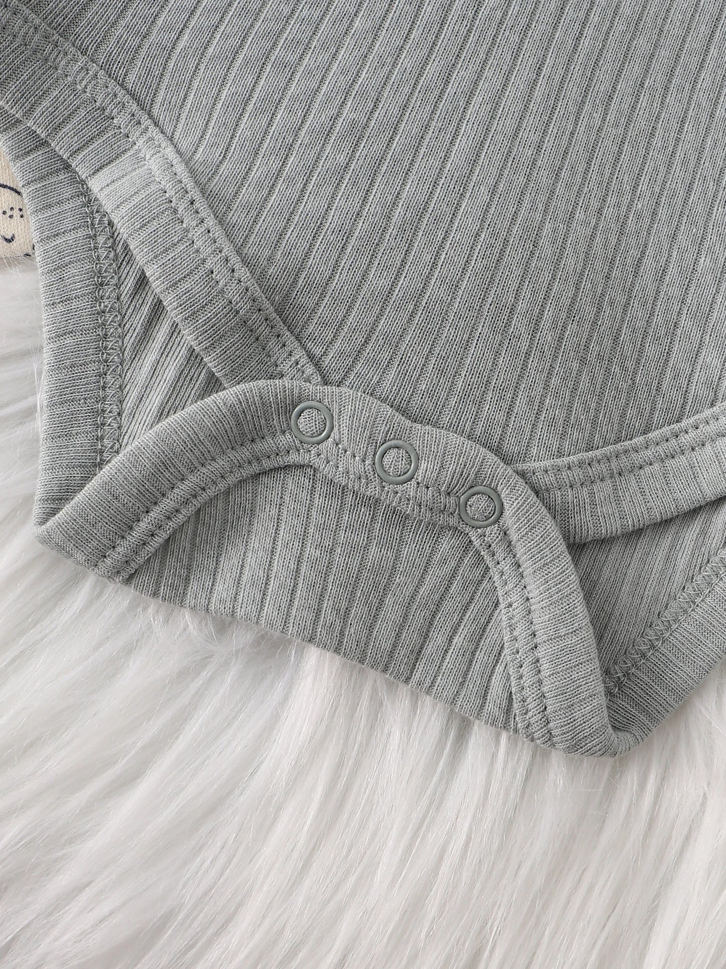 Baby Boy Long Sleeve Romper 3-Pack Set
