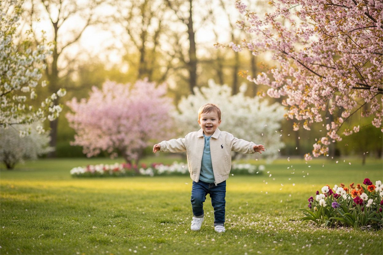 Kids Flip Collar Jacket