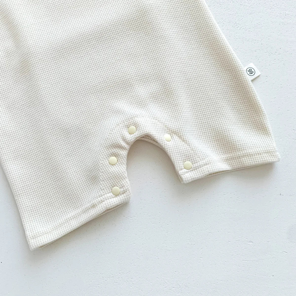Baby Waffle Romper Set with Hat