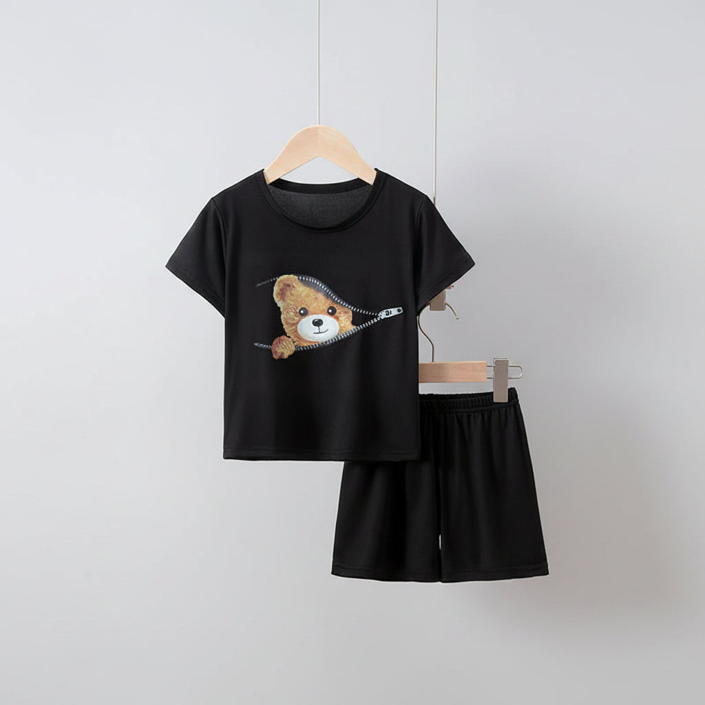 Kids Short Sleeve T-Shirt & Shorts Set