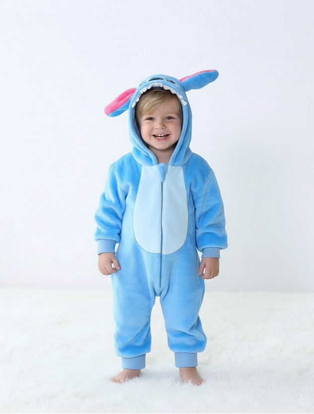 Kids Kigurumi Hooded Onesie