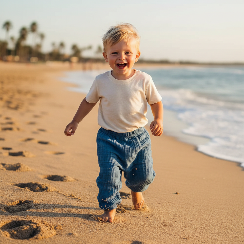Kids Loose Casual Pants