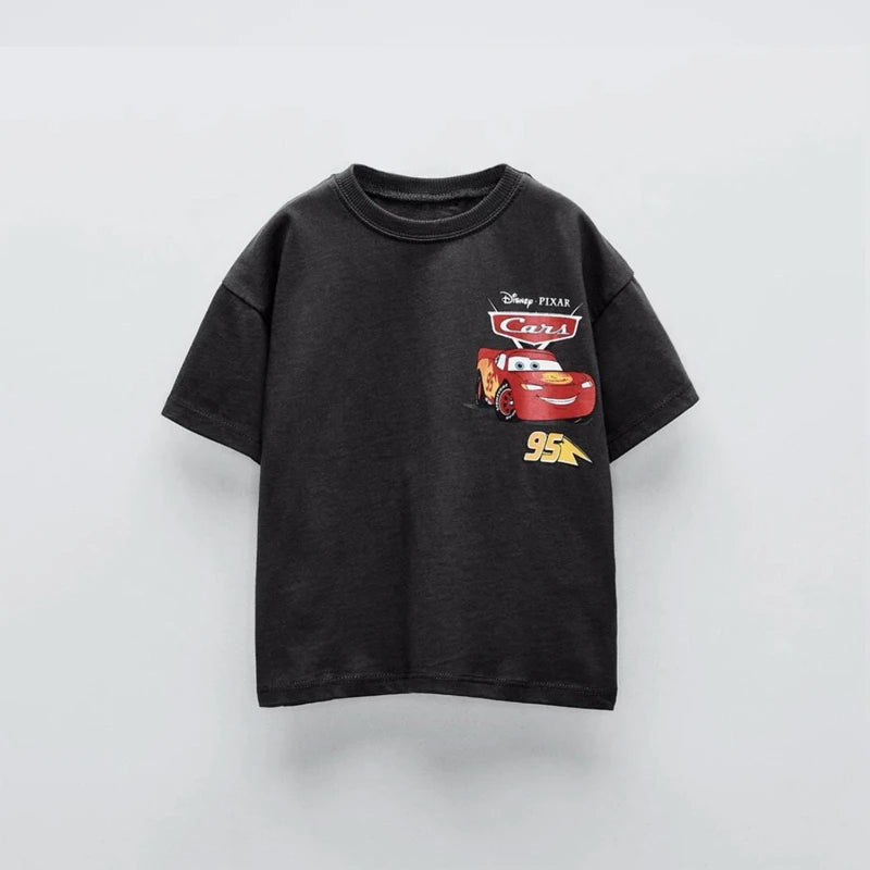 Boys Cartoon Car T-Shirt