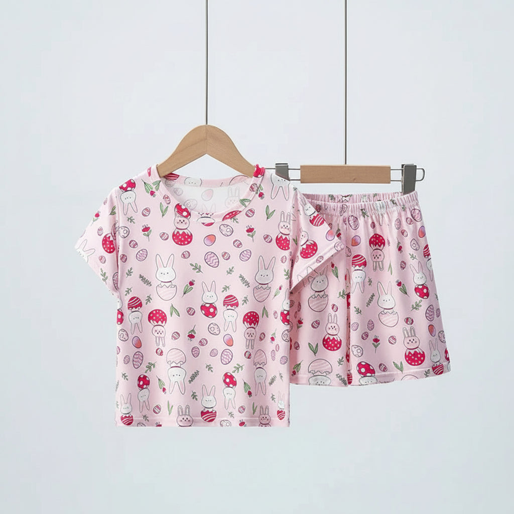 Kids Short Sleeve T-Shirt & Shorts Set