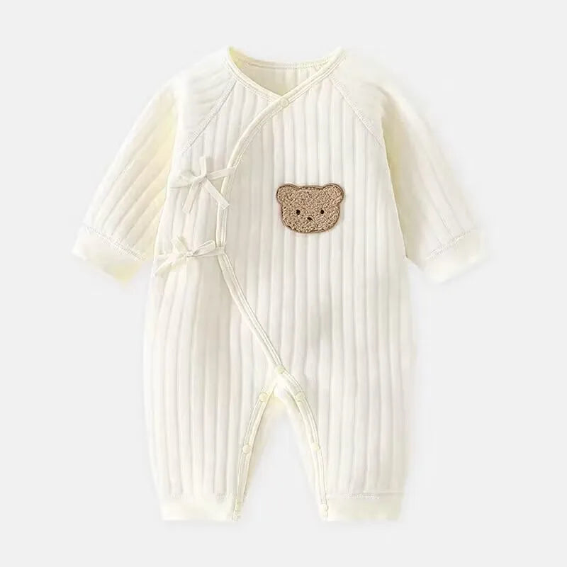 Cotton Long Sleeve Baby Romper