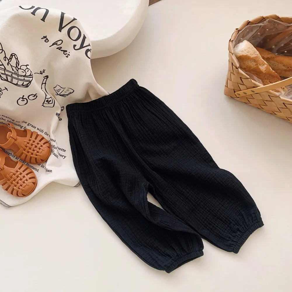 Kids Loose Casual Pants