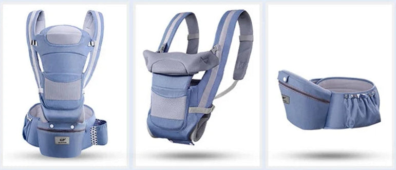 Ergonomic Baby Carrier with Hip Seat