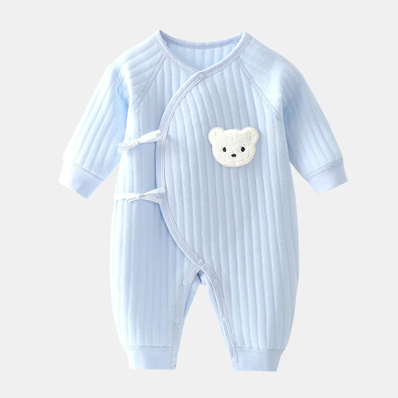 Cotton Long Sleeve Baby Romper