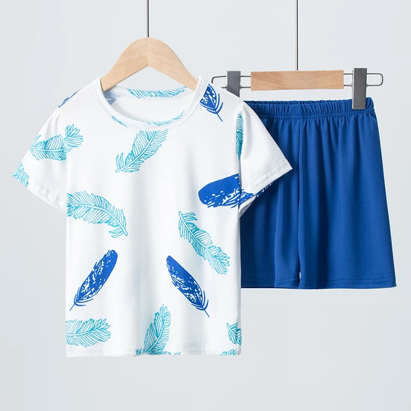 Kids Short Sleeve T-Shirt & Shorts Set