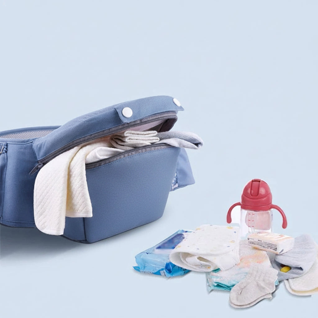 Ergonomic Baby Carrier with Hip Seat
