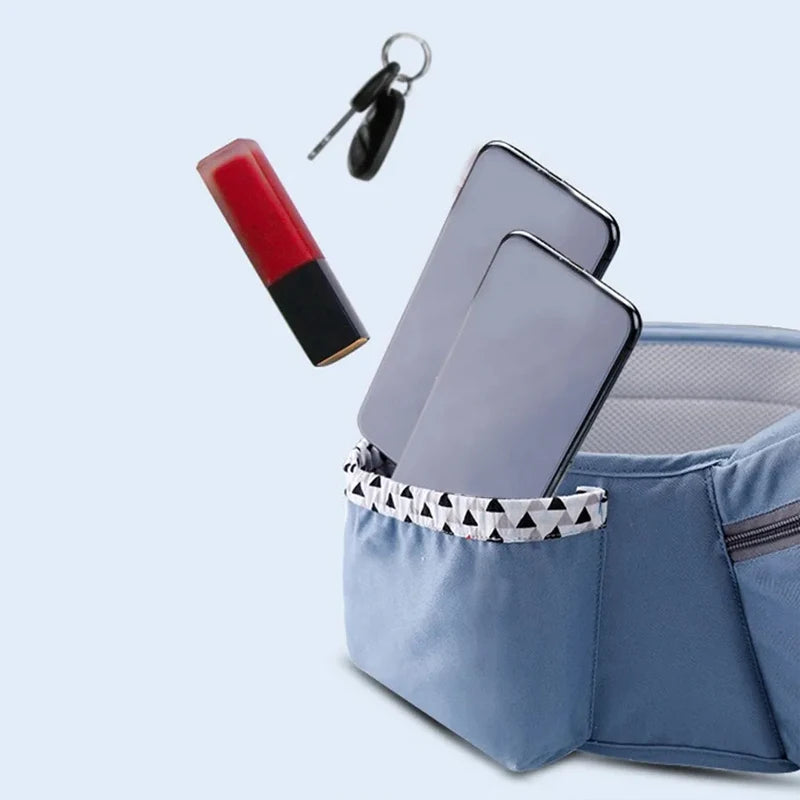 Ergonomic Baby Carrier with Hip Seat