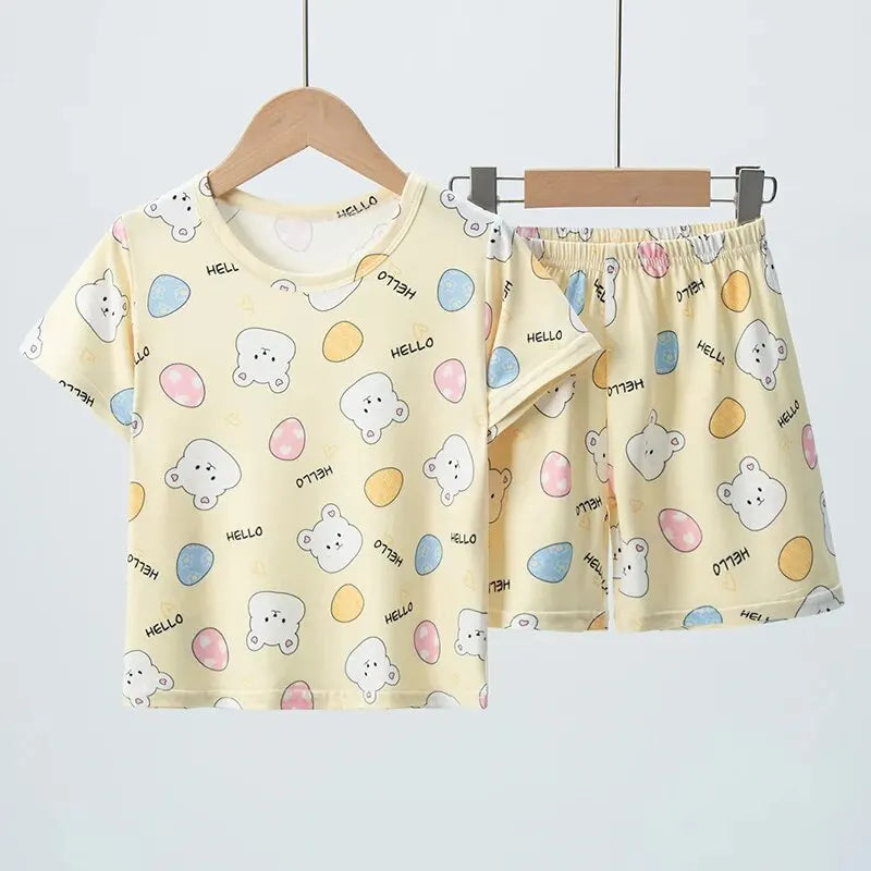 Kids Short Sleeve T-Shirt & Shorts Set