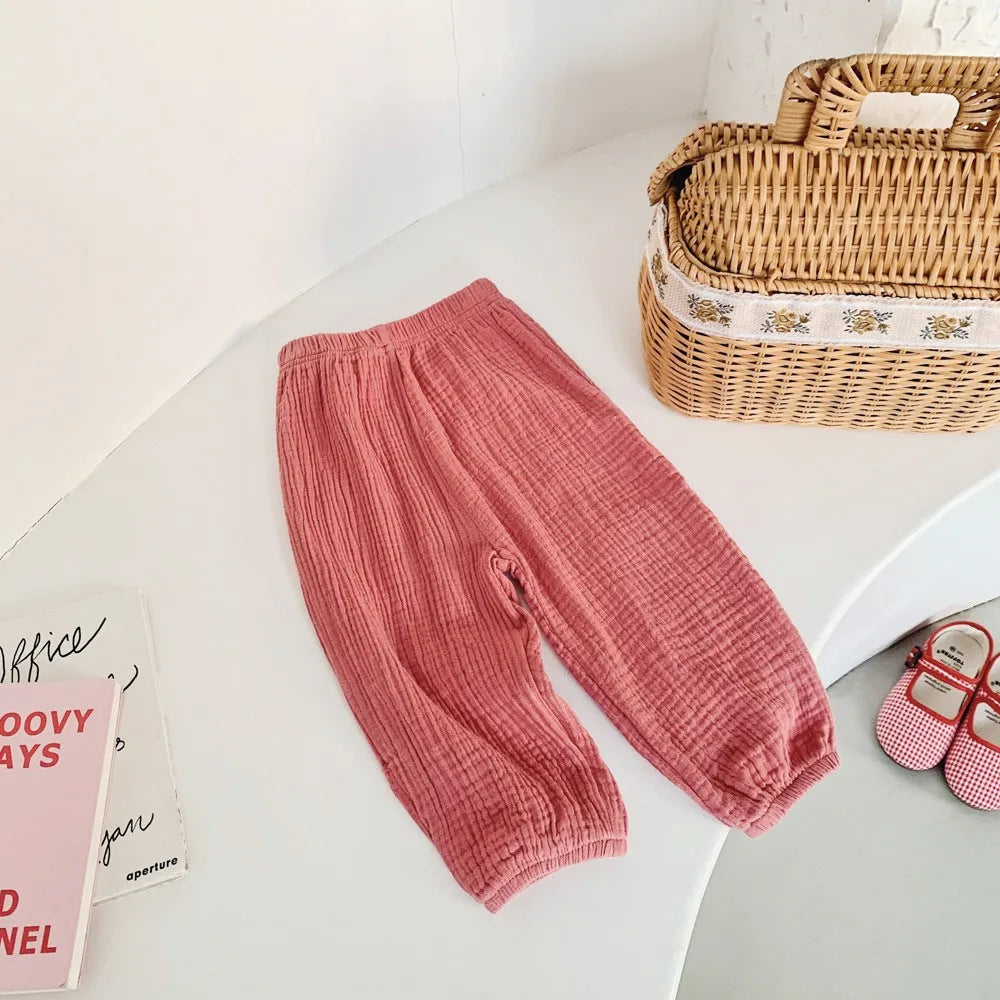 Kids Loose Casual Pants