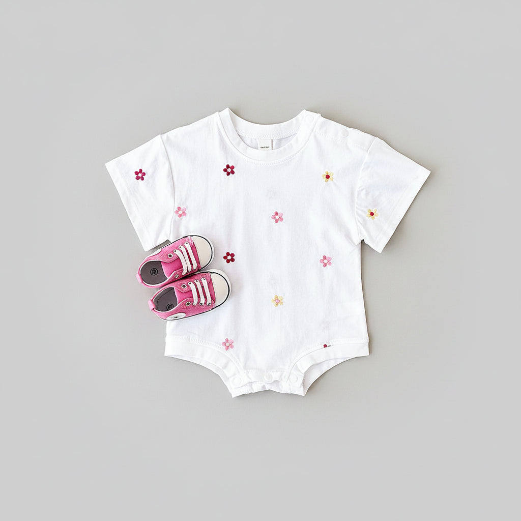 Baby Girl Floral Romper