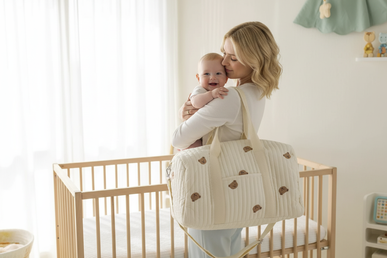 Large Capacity Mommy Travel Shoulder Bag