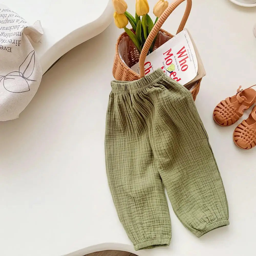 Kids Loose Casual Pants