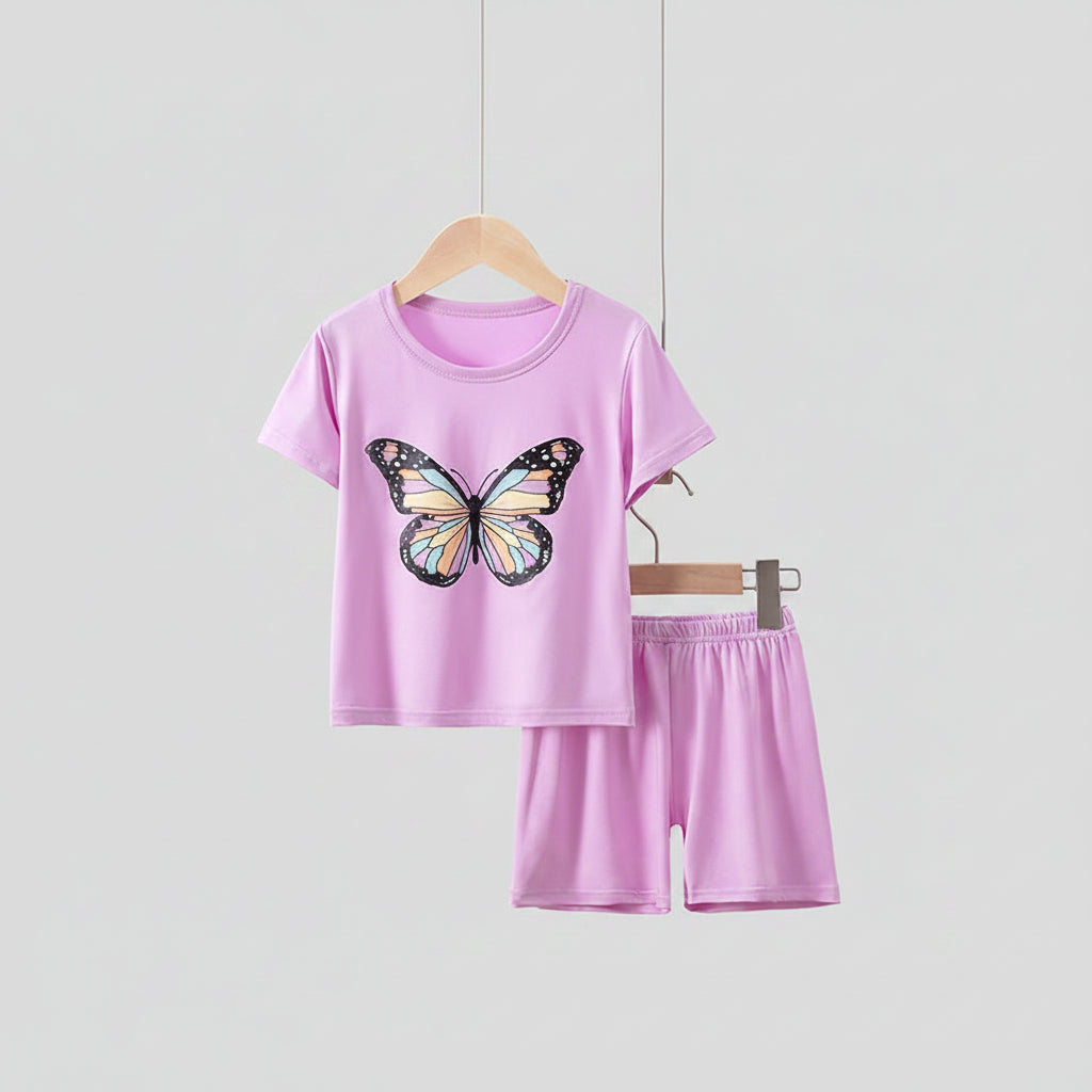Kids Short Sleeve T-Shirt & Shorts Set