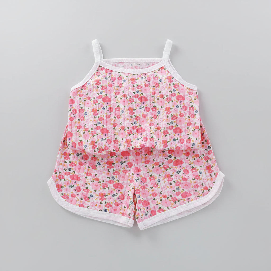 Girls Top & Shorts Summer Set