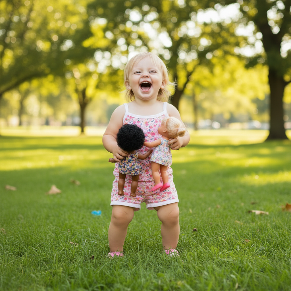 Girls Top & Shorts Summer Set