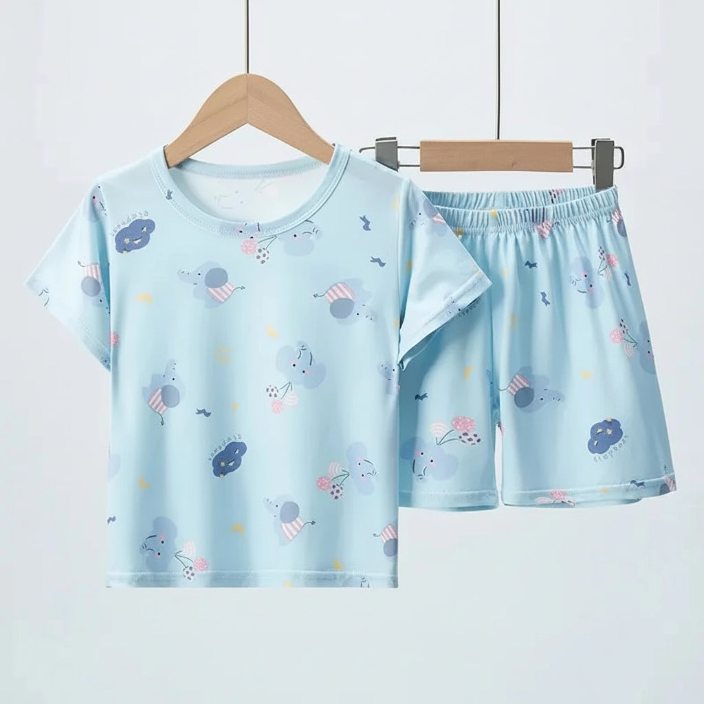 Kids Short Sleeve T-Shirt & Shorts Set
