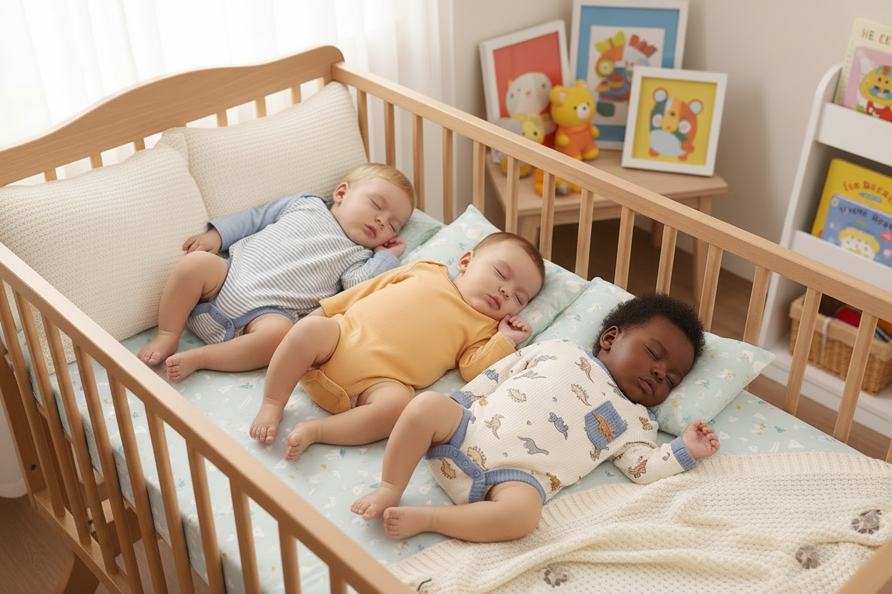 Baby Boy Long Sleeve Romper 3-Pack Set