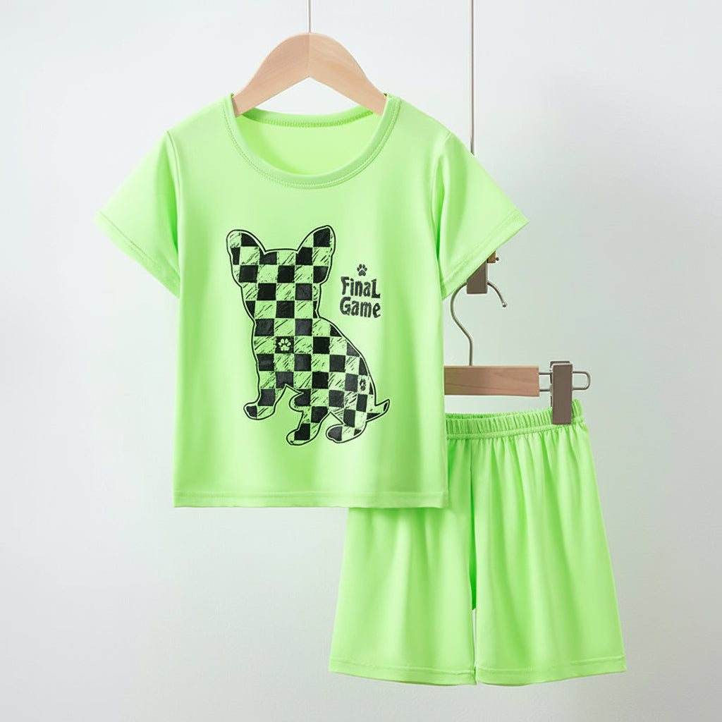 Kids Short Sleeve T-Shirt & Shorts Set