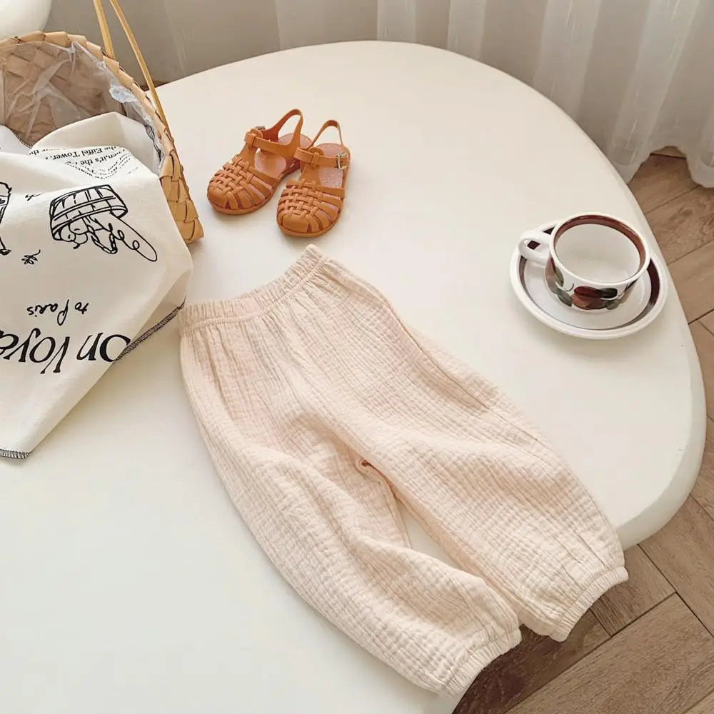 Kids Loose Casual Pants