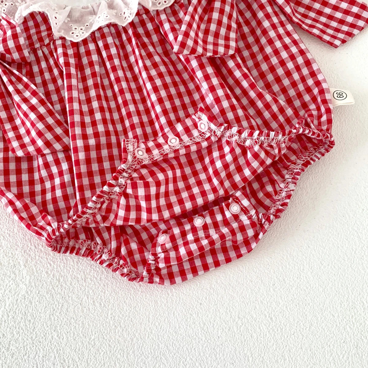 Baby Girl Romper & Headband Set