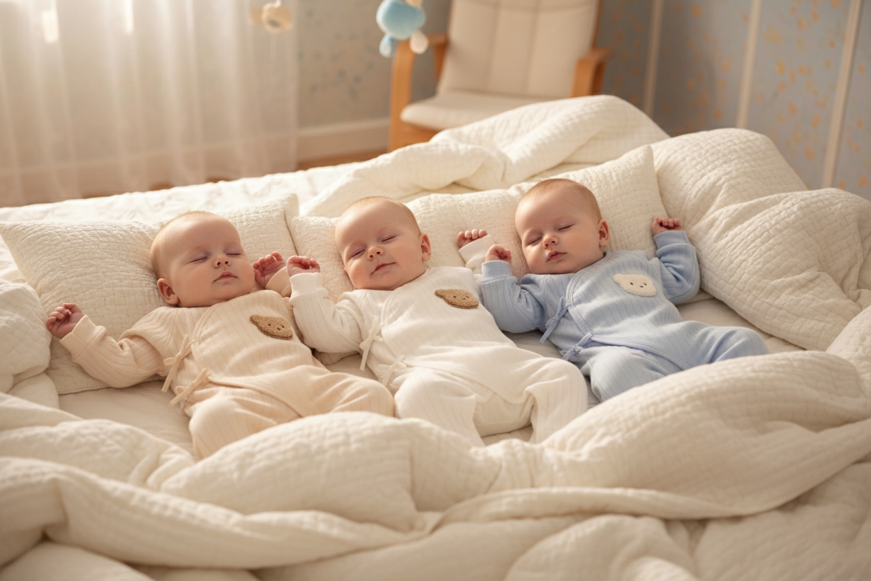 Cotton Long Sleeve Baby Romper