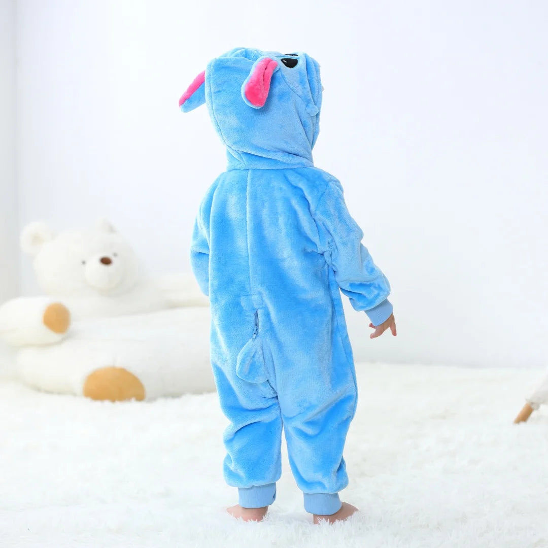 Kids Kigurumi Hooded Onesie
