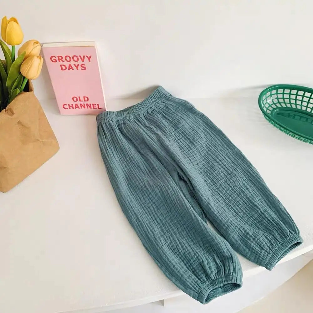 Kids Loose Casual Pants