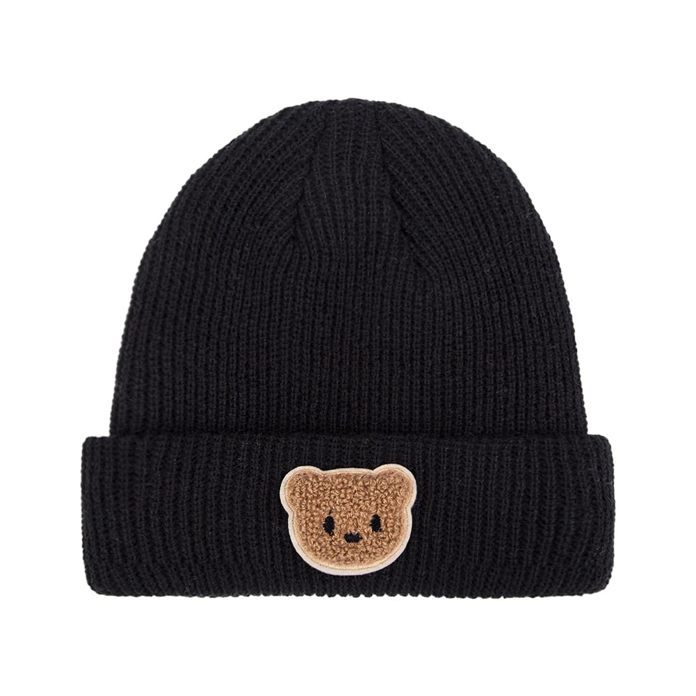 Toddler Cartoon Bear Knitted Beanie
