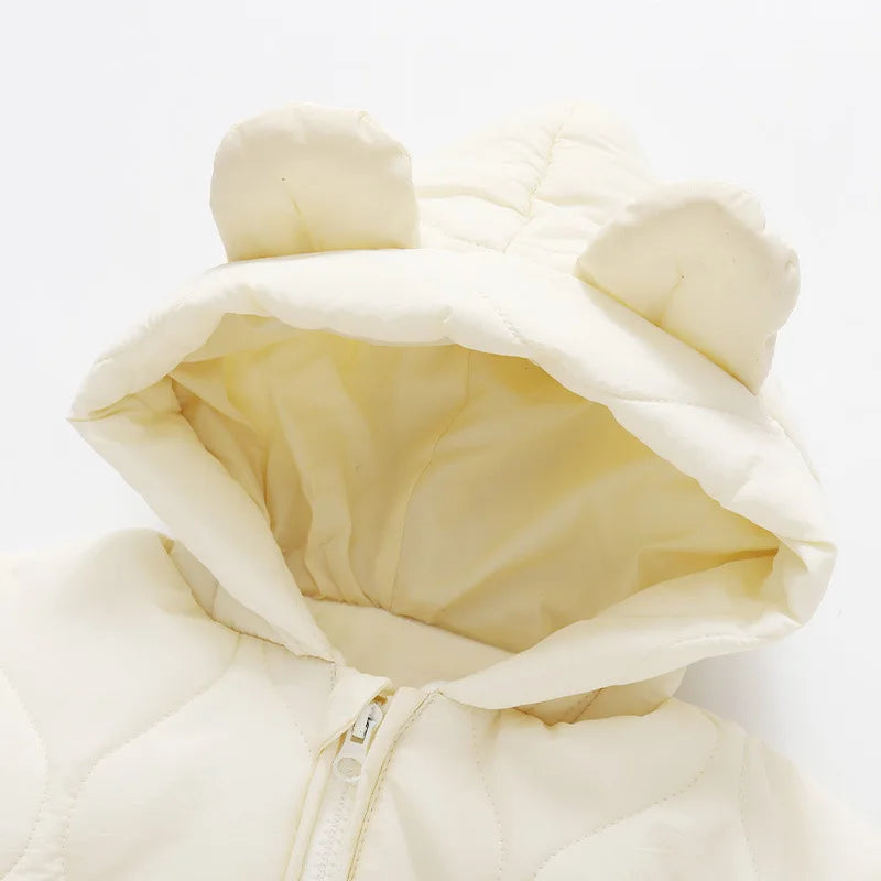 Baby Hooded Bear Jumpsuit